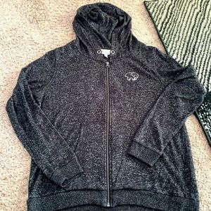 Ivory Ella zip up hoodie